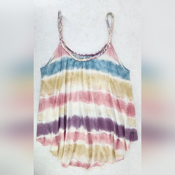 American Eagle Outfitters Tops - American Eagle Outfitters Soft & Sexy Braided Tie Dye Tank Top Women's Size XS